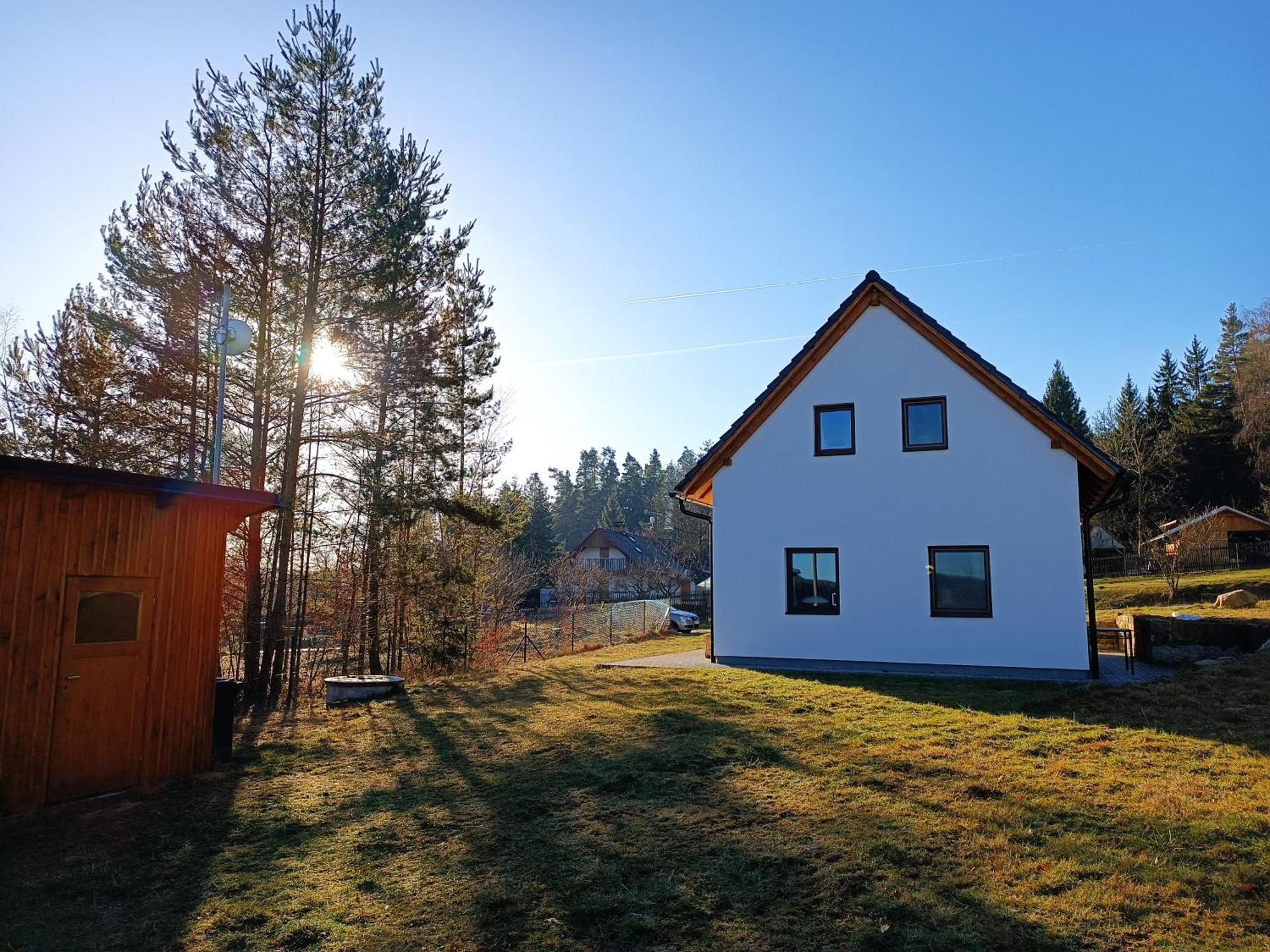 Klidna Lokalita Na Kraji Lesa, Cely Dum S Uschovnu Kol Villa Nová Bystřice Eksteriør bilde