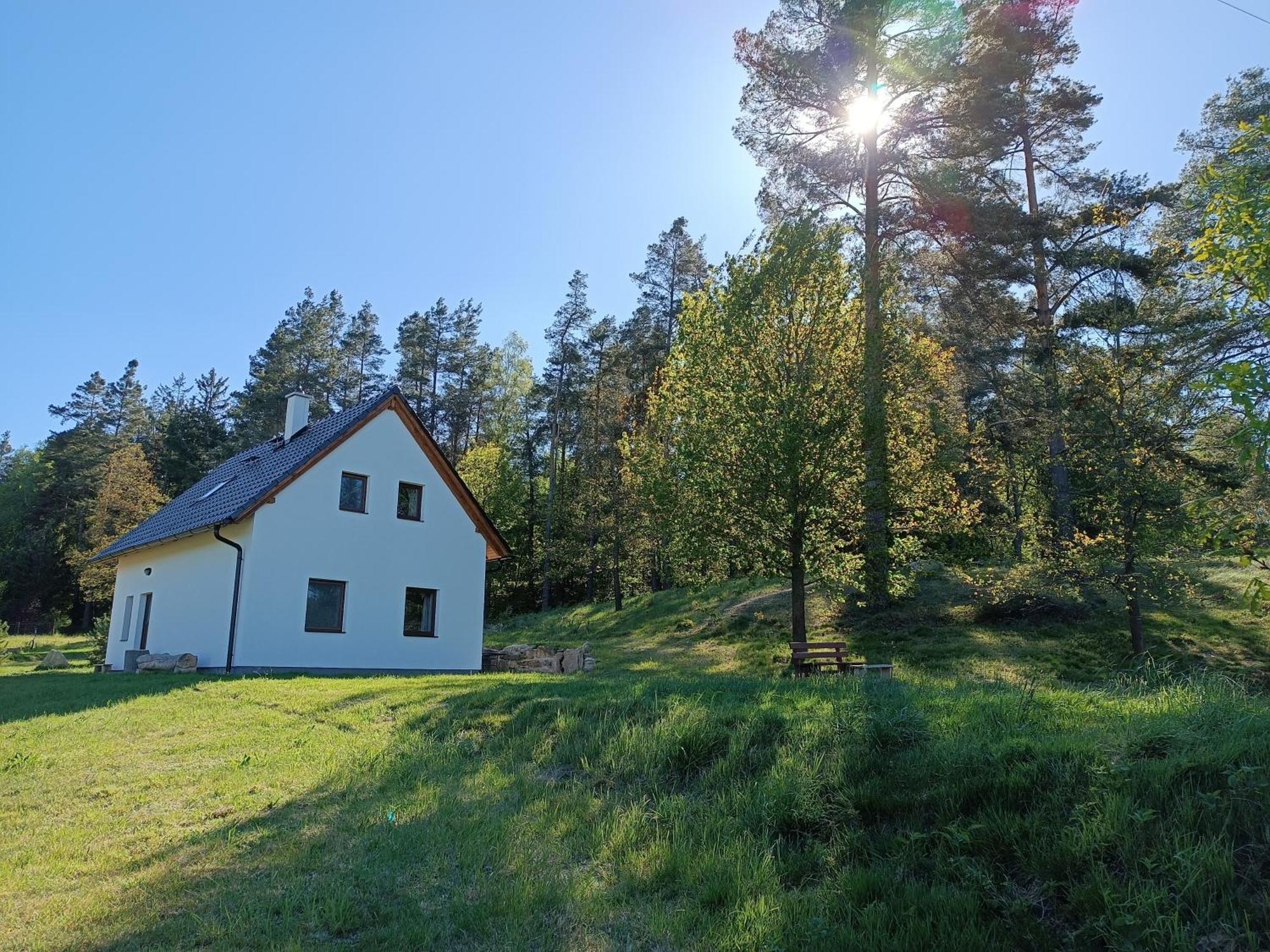 Klidna Lokalita Na Kraji Lesa, Cely Dum S Uschovnu Kol Villa Nová Bystřice Eksteriør bilde