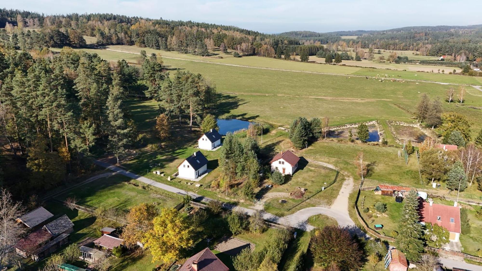 Klidna Lokalita Na Kraji Lesa, Cely Dum S Uschovnu Kol Villa Nová Bystřice Eksteriør bilde