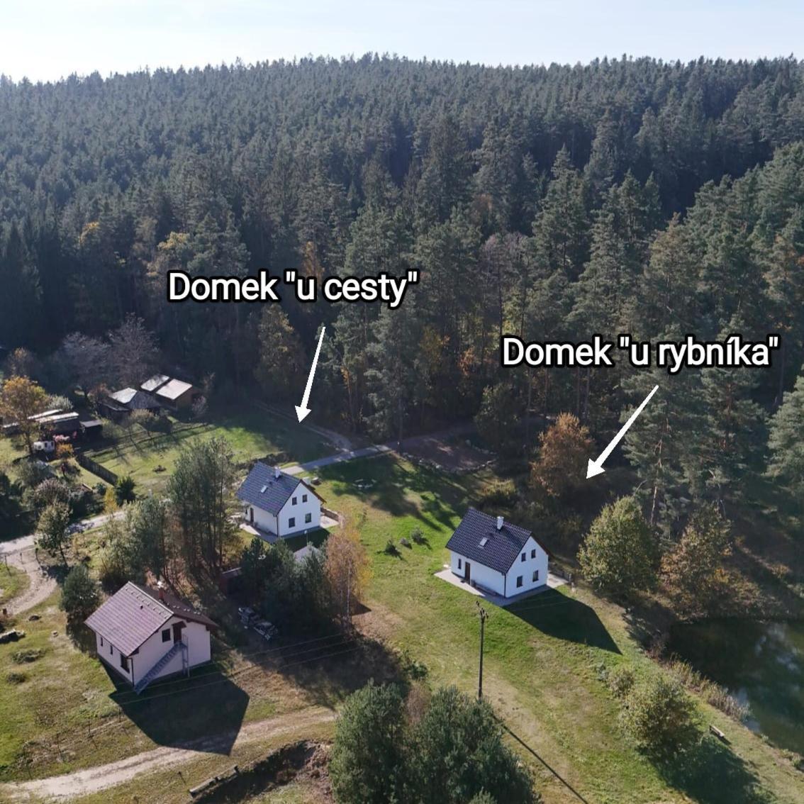 Klidna Lokalita Na Kraji Lesa, Cely Dum S Uschovnu Kol Villa Nová Bystřice Eksteriør bilde