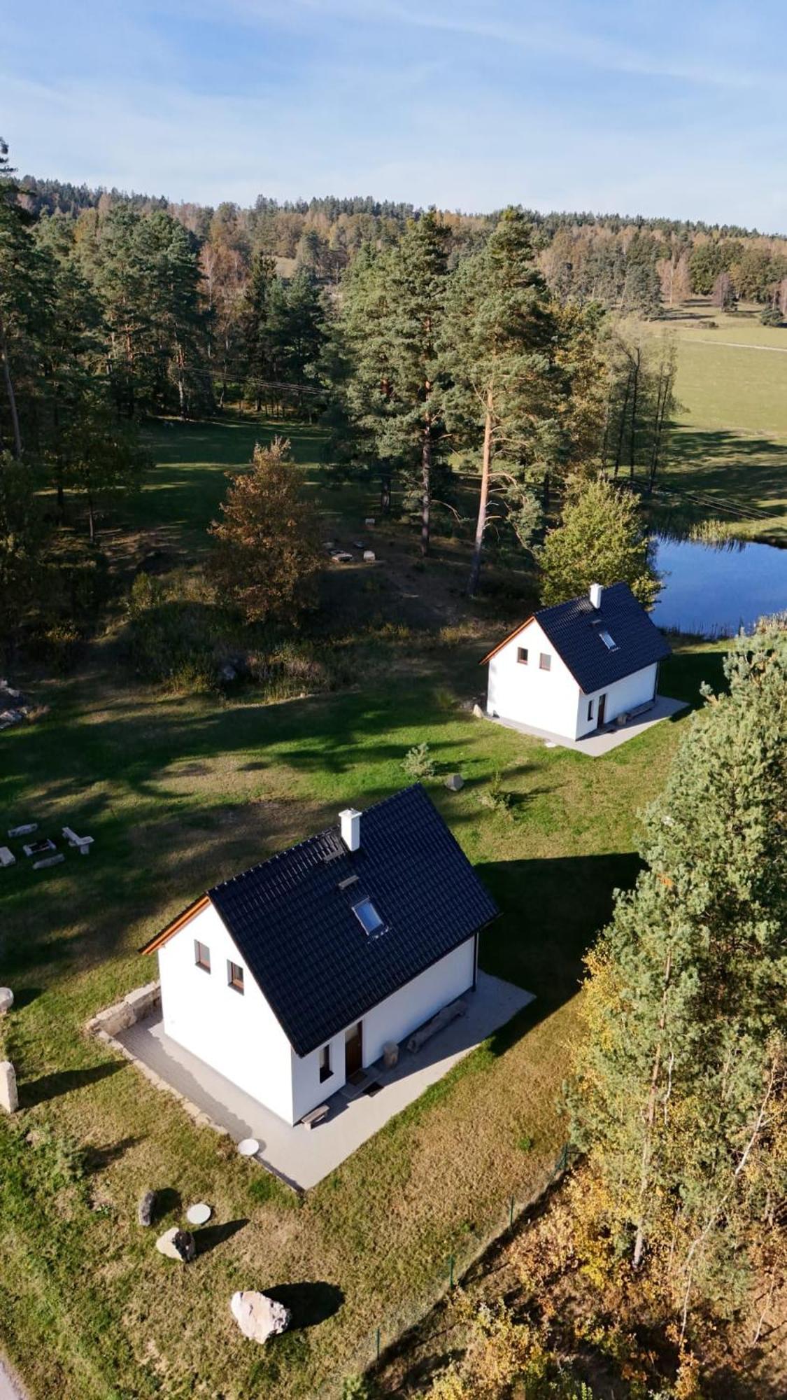 Klidna Lokalita Na Kraji Lesa, Cely Dum S Uschovnu Kol Villa Nová Bystřice Eksteriør bilde